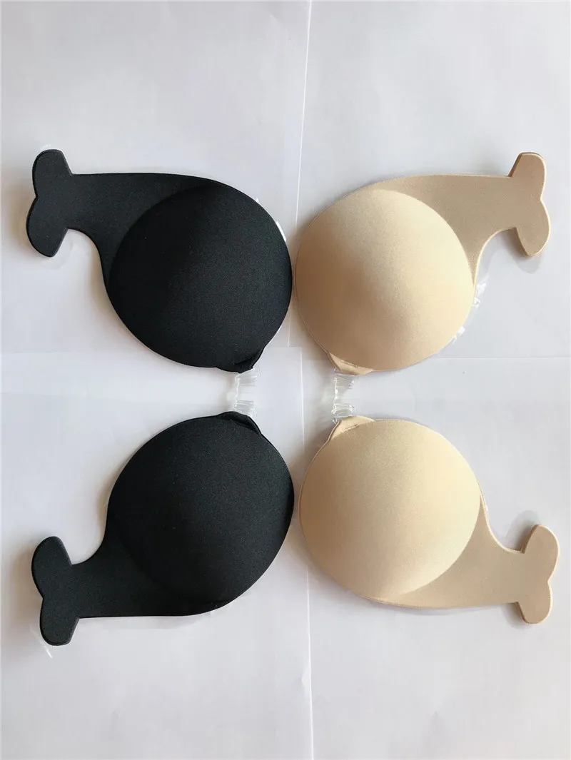 Wholesale Strapless Bra Sticky Backless Bra Adhesive Bra Invisible Bras Silicone Push up Bra for Women