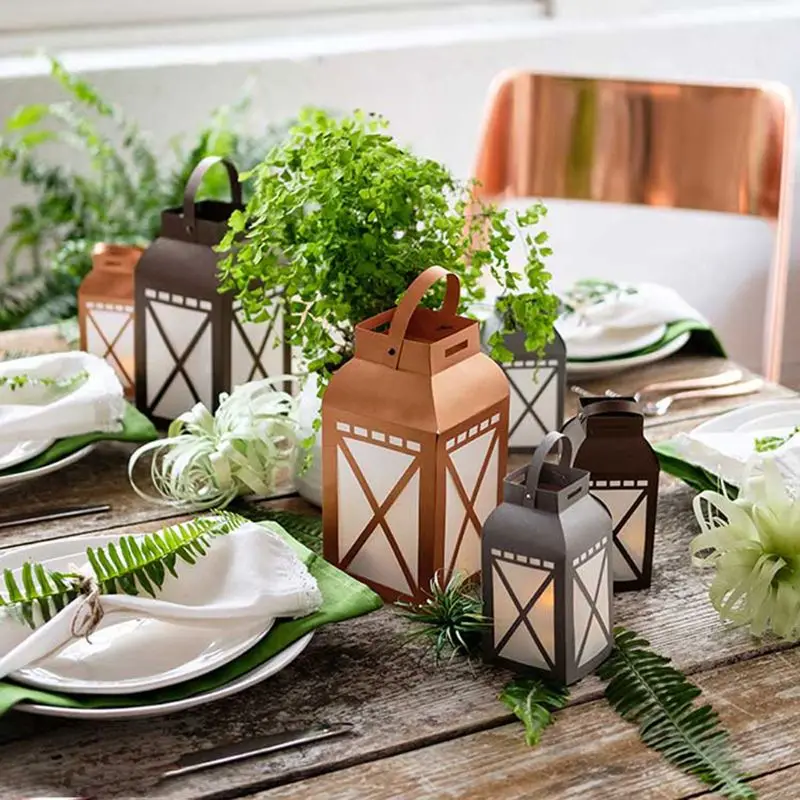 Фонарь для резки металла Трафаретный Скрапбукинг DIY штамп альбомов бумажная