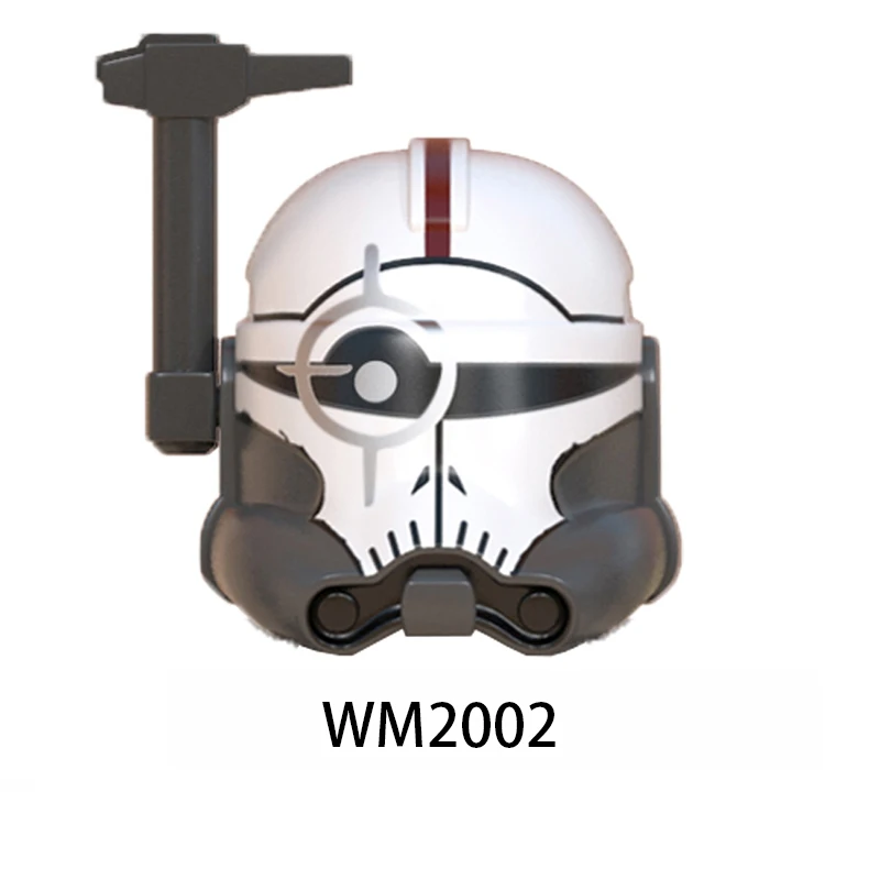 

8pcs/Set Sale Movie Series Figure clone force 6095 Wrecker Crosshair Hunter Tech Action Figure Building Blocks Head Kids Toys