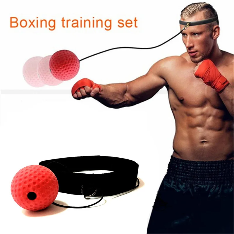 

Boxing Reflex Speed Punch Ball Fight Boxing Equipment Raising Reaction Hand Eye Training Fitness Exercise Boxing Accessories