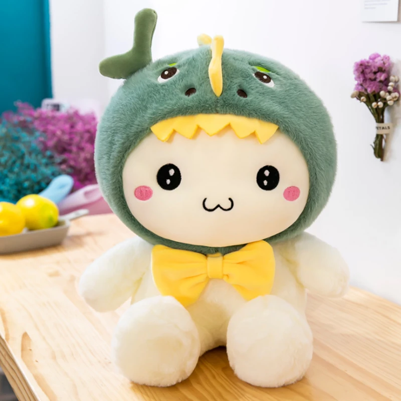 26 50 см Новинка Мягкая одежда с принтом милой Сменные кролик кукла талисман