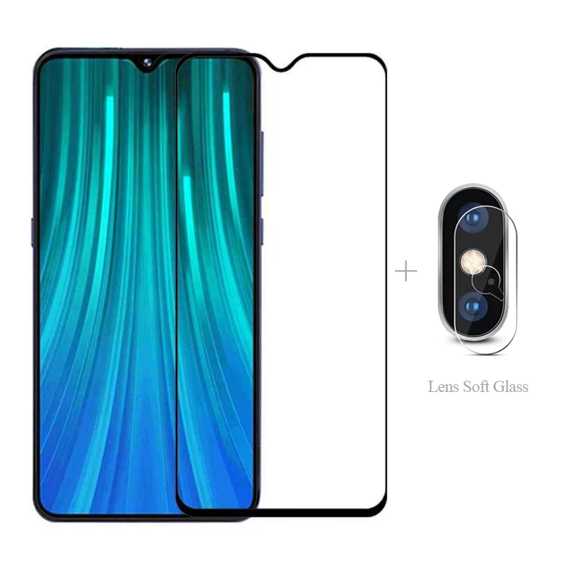 Закаленное стекло с полным покрытием и защита для камеры Xiaomi Redmi Note 8 T Pro 8A 7 7A Xiao Red