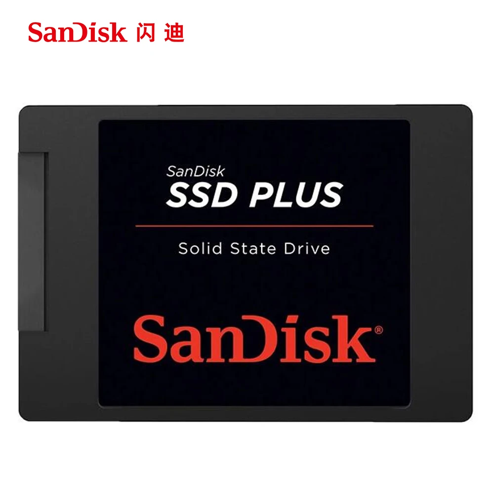 SanDisk SATA SSD PLUS 240 ГБ HD жесткий диск HDD 2 5 480 120 1T твердотельный накопитель для