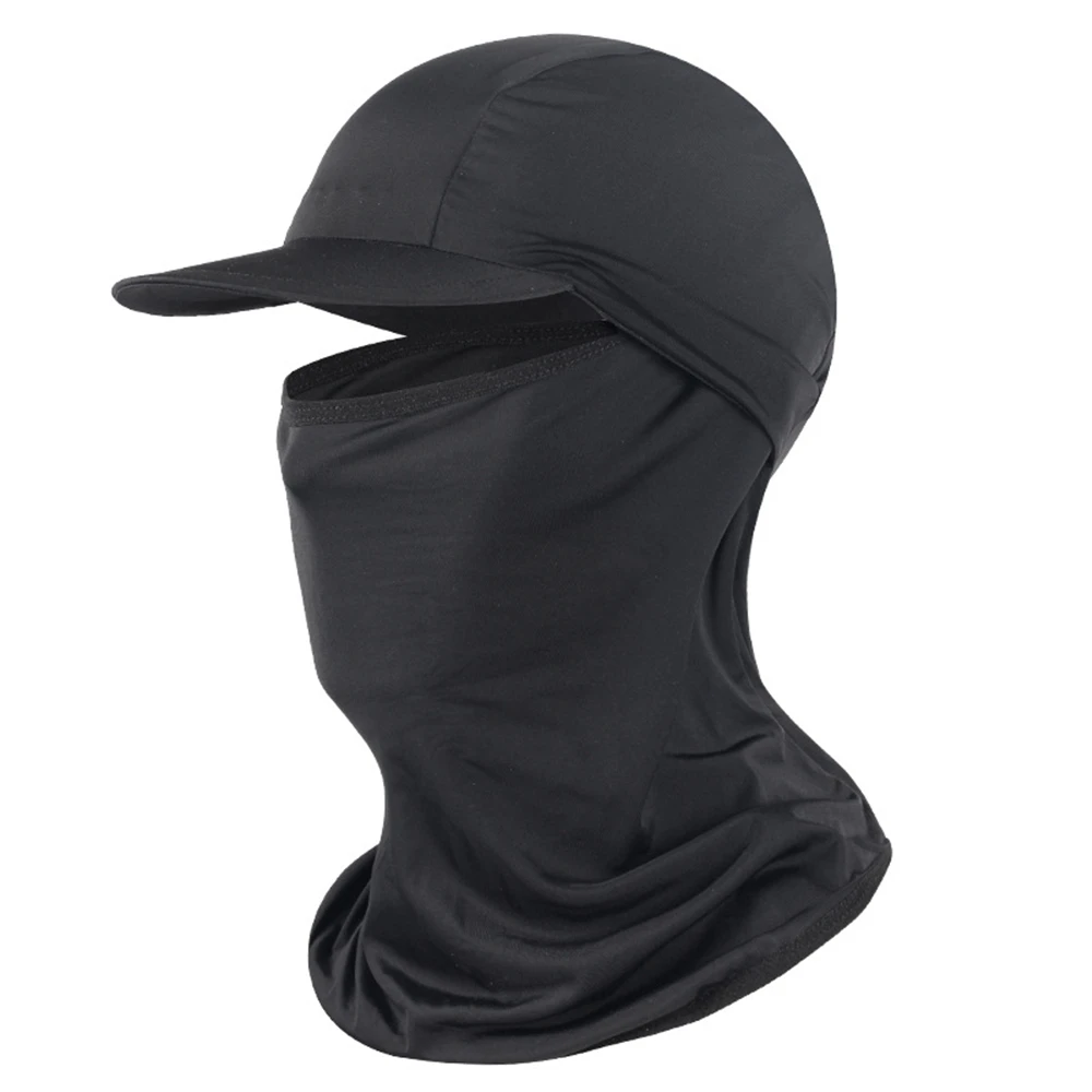

Fishing Hats Sunscreen Cooling Headgear Cycling Running Outdoor Sports Ice Silk Headgear Brim Water Absorption Ventilation Masks