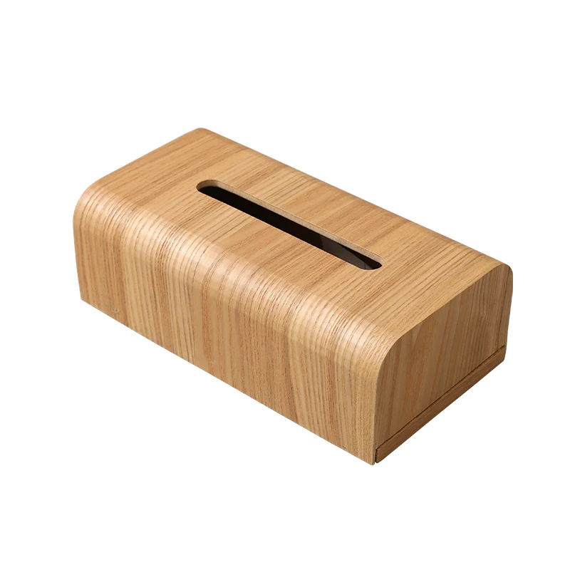 

Creative Walnut Wood Tissue Box Home Paper Table Desktop Storage Box Simple Fashion Living Room Tissue Box WF