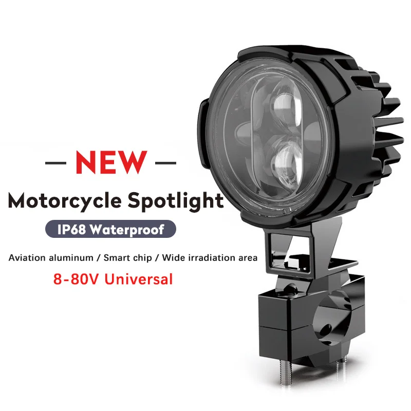 Дополнительный свет для мотоцикла s 120 лм Вт прожектор чип CREE 8-80 в светильник -
