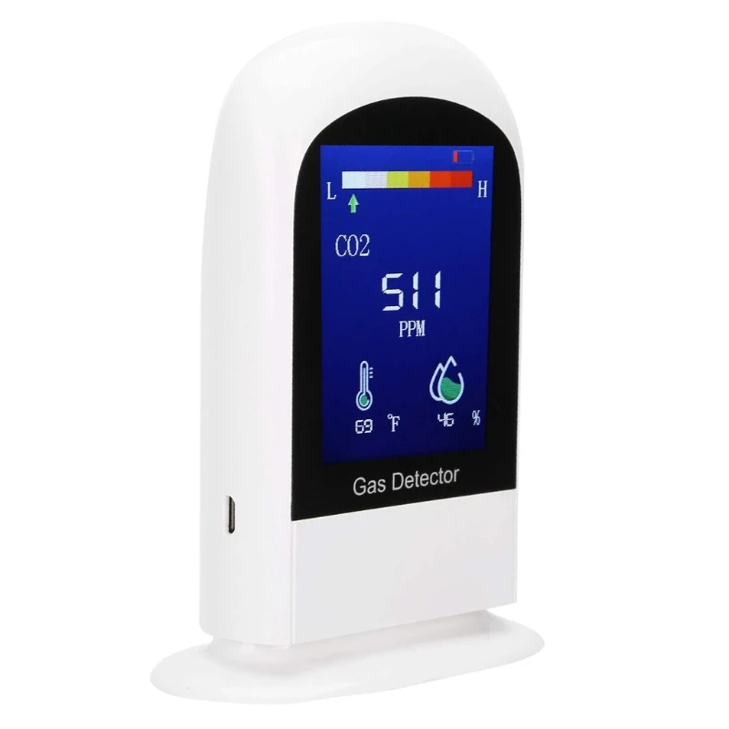 

3 in 1 Gas Detector Carbon Dioxide Monitor Proprietary Mould Prefessional Sensor Air Quality Analyzer Dropshipping