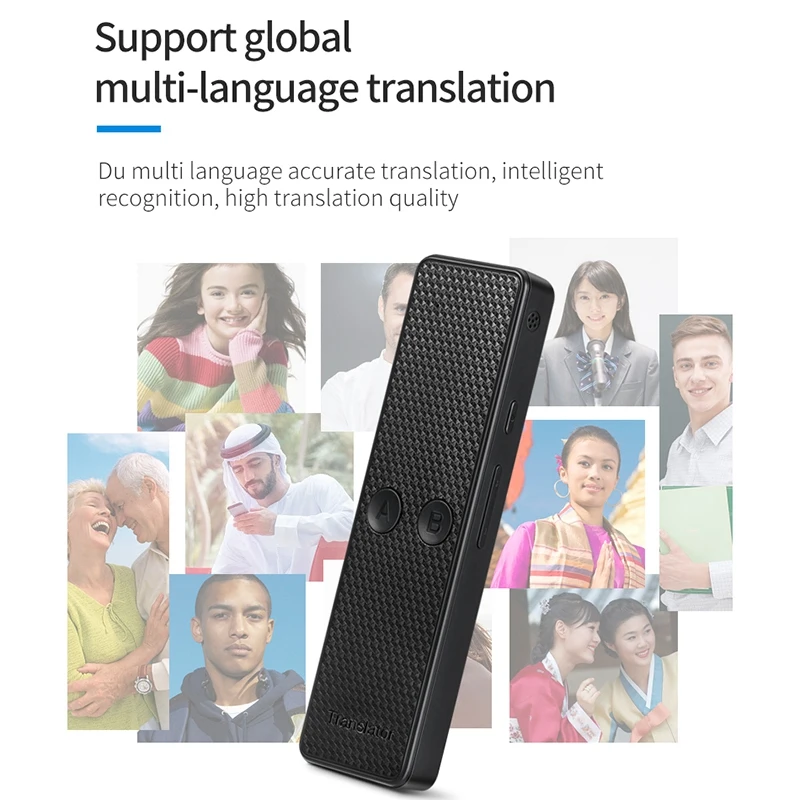 

Portable K6 Voice Smart Translation Instant 68 Languages for Travel