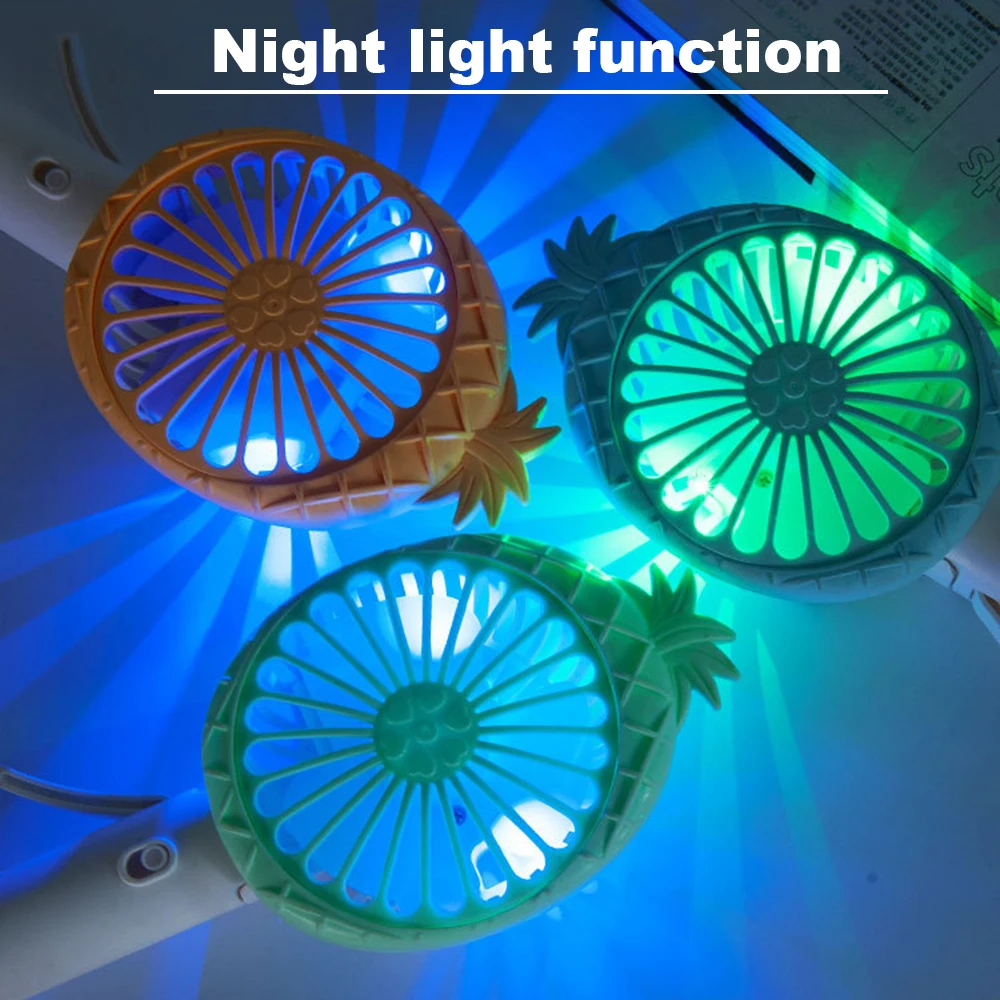 Летний кулер портативный вентилятор ручной USB перезаряжаемый Мини Складной для