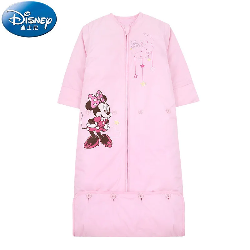 Pink Colour Детский спальный мешок из хлопчатобумажной ткани с защитой от ударов для новорожденных, спальный мешок для всех сезонов, мягкий удобный спальный мешок для детей - Цвет: Pink Colour