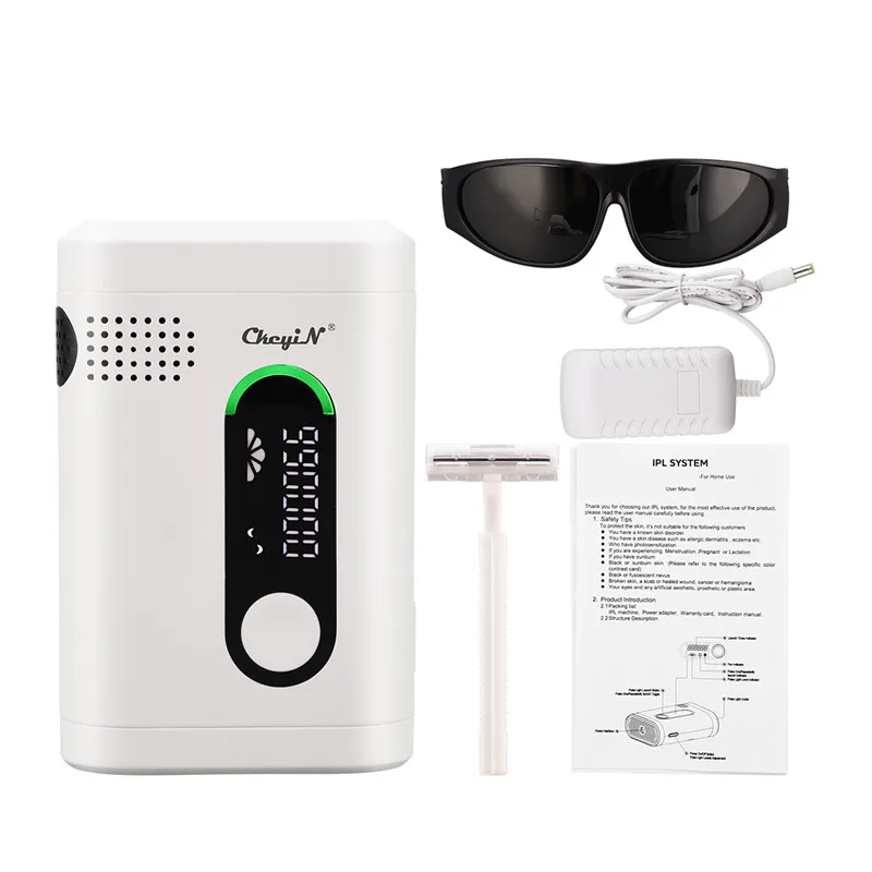 

Ckeyin Nano IPL Hair Removal For Women Men Hair Remover LED Hair Remover Tool For Bikini Legs Underarm Arm Hair Removal Tool