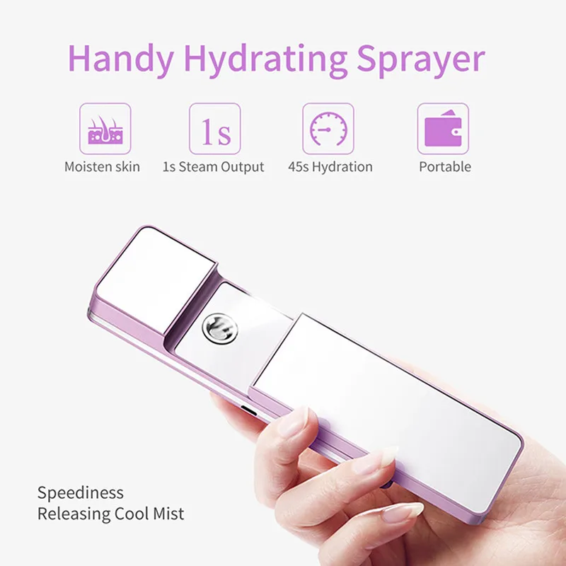 Нано распылитель для лица Mister Ionic Cool Mist увлажняющий Распылитель портативный