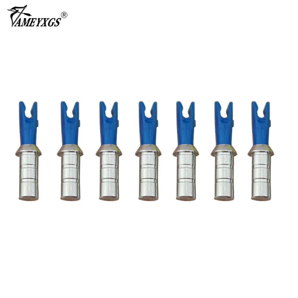 50 шт./лот стрелы для стрельбы из лука алюминиевый штифт и 4 2 мм 6 0 ID стрела вал