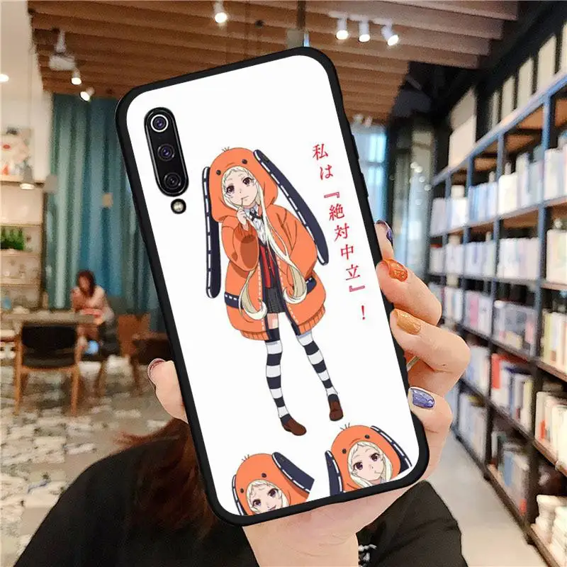 

Japanese Anime Kakegurui Jabami Phone Case For Xiaomi Redmi 4x 5 plus 6A 7 7A 8 mi8 8lite 9 note 4 5 7 8 pro