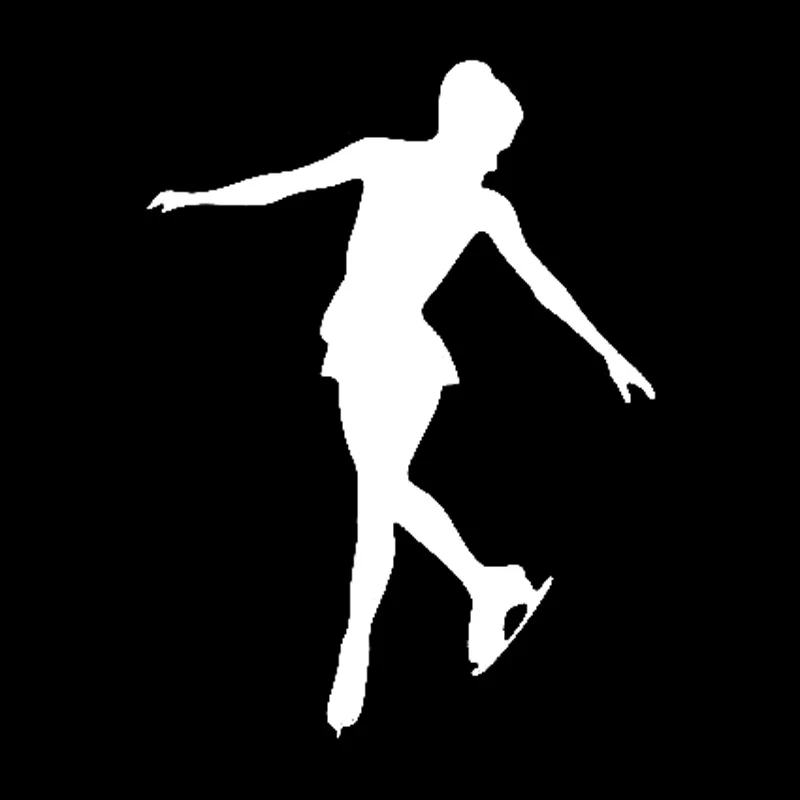 Volkrays индивидуальная наклейка для автомобиля фигурный Конькобежец аксессуары