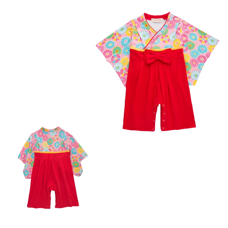 Женское платье кимоно в японском стиле|Ромперы| |