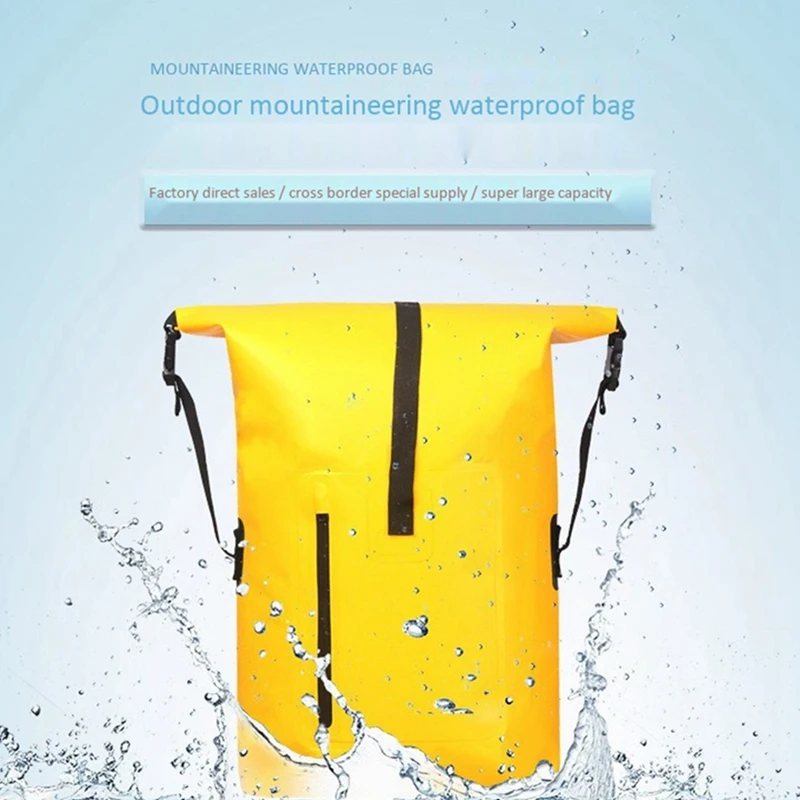 

30L Outdoor Waterproof Swimming Bag Backpack Bucket Dry Sack Storage Bag Rafting Sports Kayaking Travel Waterproof Bag
