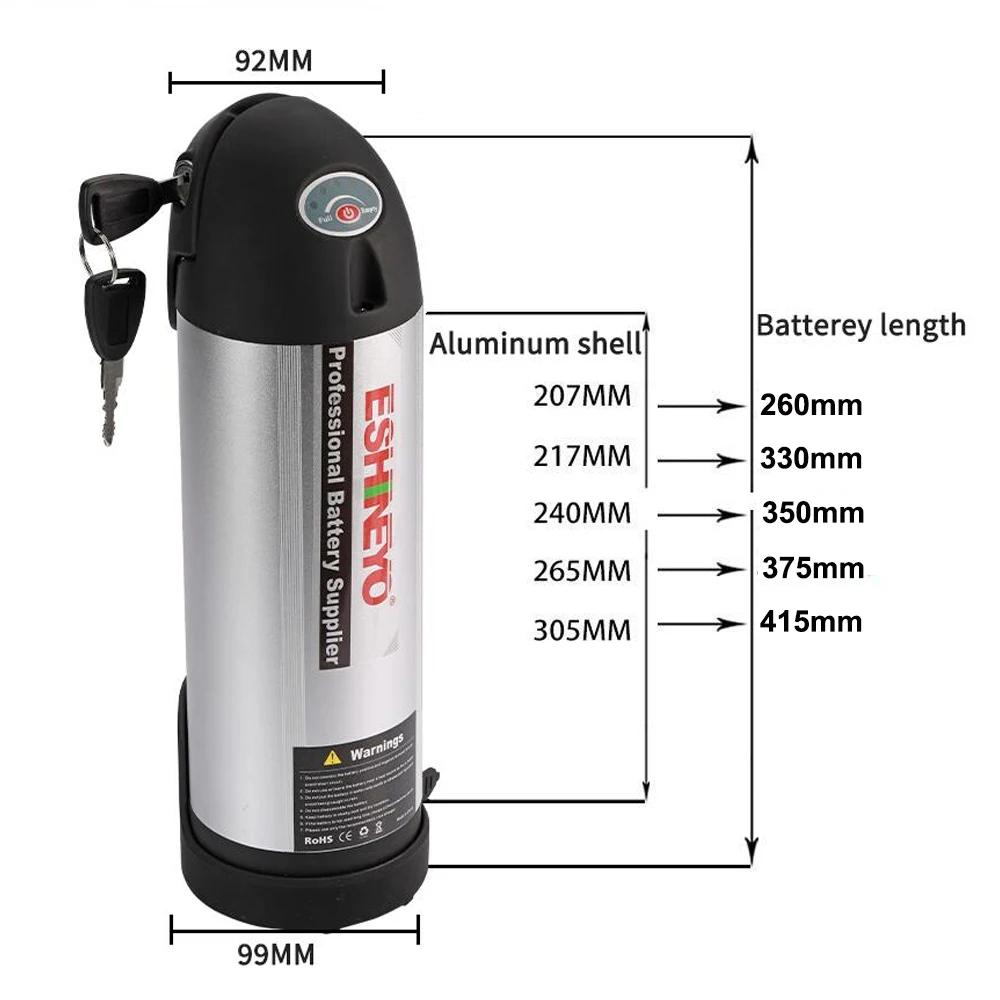 Аккумуляторная батарея для электровелосипеда 24 В 36 48 10 Ач 13 20 |