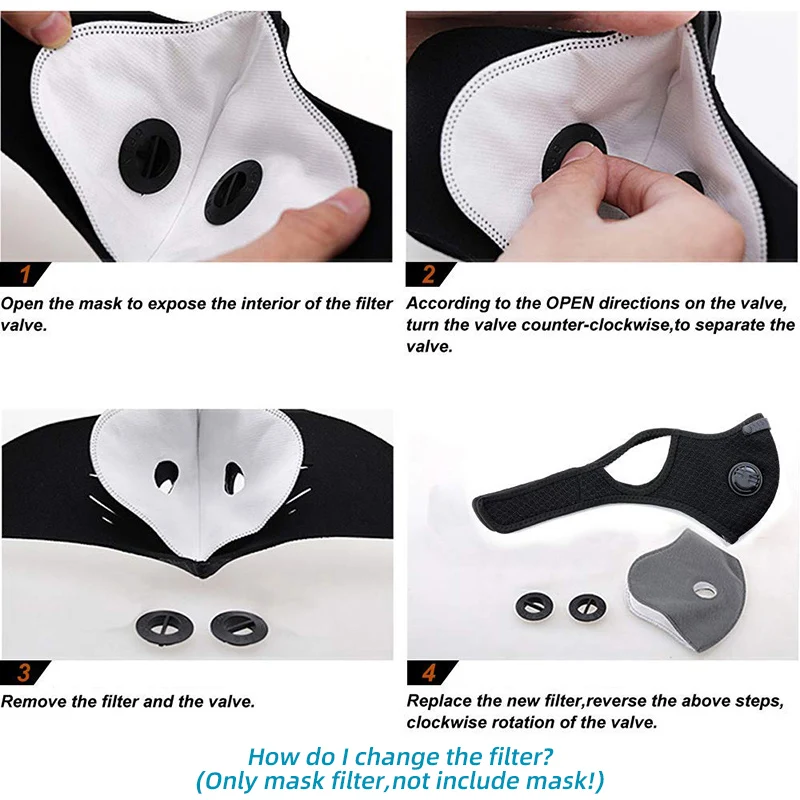 VICTGOAL велосипедные спортивные маски с фильтром и активированным углем