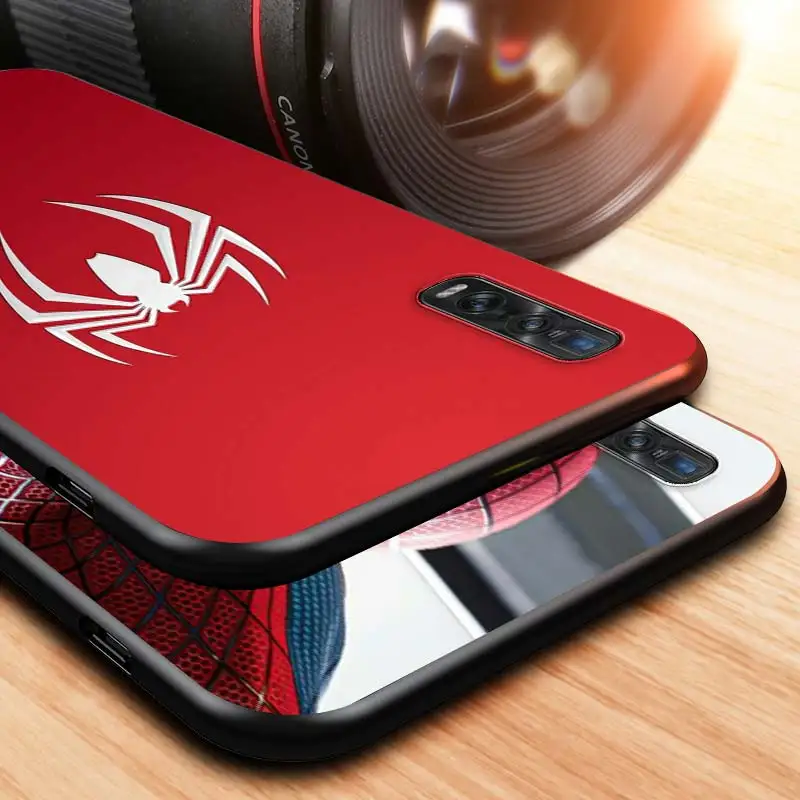 

Marvel spider man for OPPO A12 A1K A11X A12E A31 A32 A52 A53S A53 A72 A73 A92 A93 Find X2 X3 2018 2020 Lite Neo Phone Case