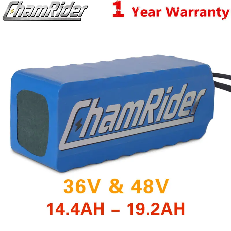 Аккумулятор для электровелосипеда Chamrider 36 В 10 Ач 20 А 48 30 18650|Батарея