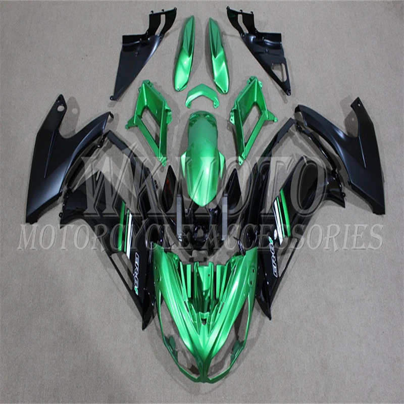

Nose Fender Side Cowl Rear Tail Panel Fairing Bodywork Kit For KAWASAKI NINJA 650R ER-6F 2012 - 2016 KA2