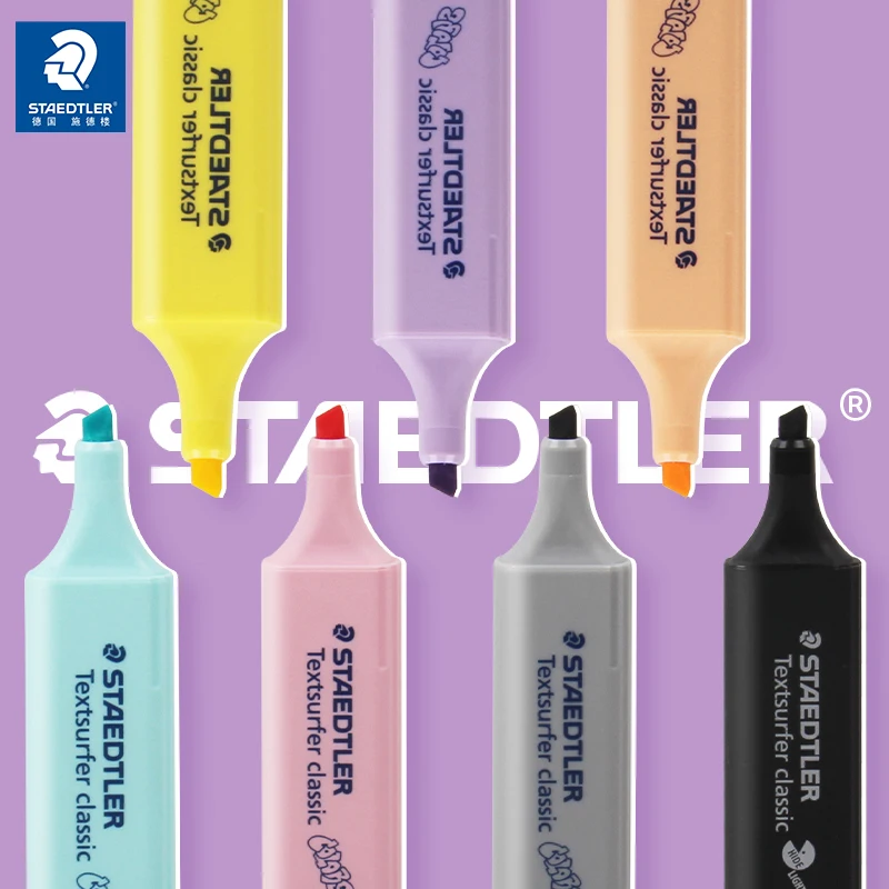 1 шт. Staedtler sharpie цветной хайлайтер 364 Детские макароны для студентов с выделениями