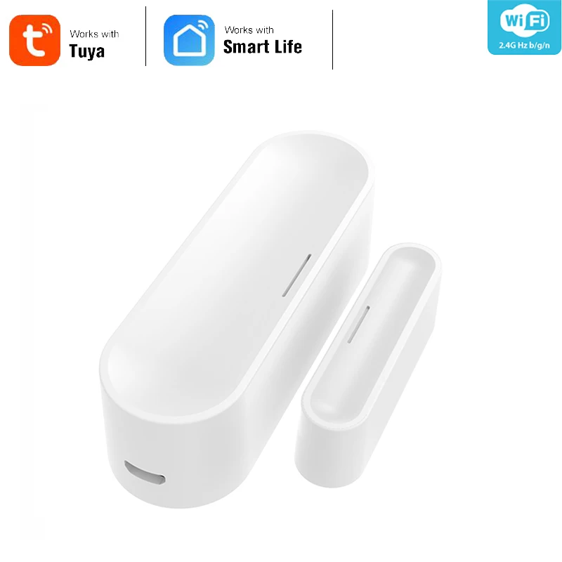 

Смарт-датчик двери и окна NEO COOLCAM, Wi-Fi детекторы открытия/закрытия, охранная сигнализация, источник питания с USB-портом или питание от аккумулятора