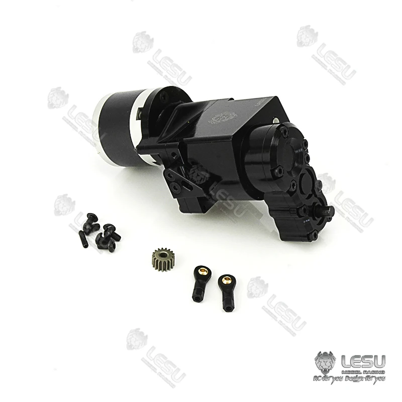LESU коробка передач Передача чехол 2 класса для DIY 1/14 RC трактор грузовик Tamiya