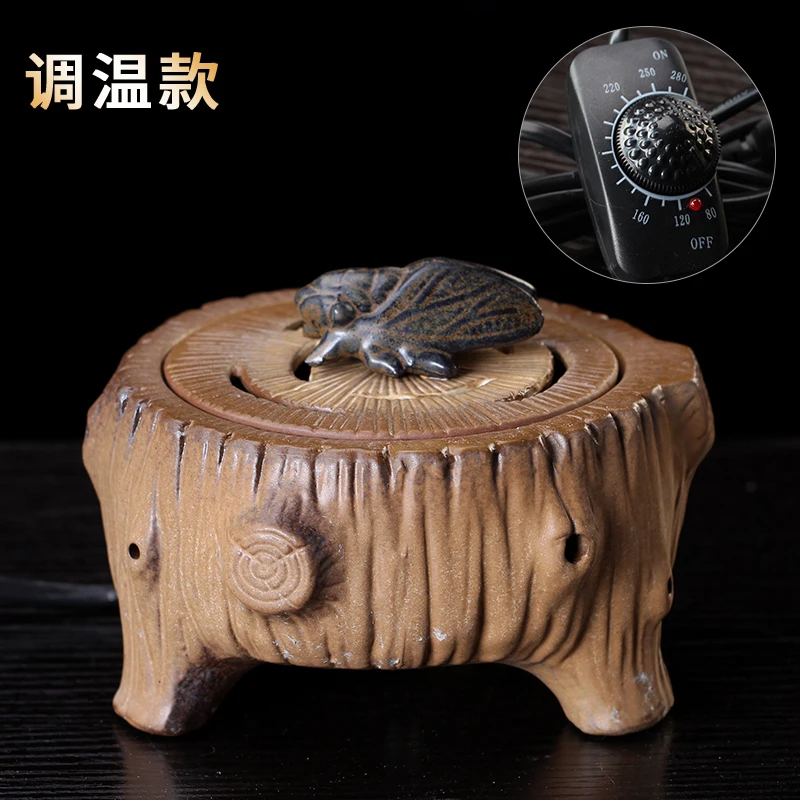 Антикварная электрическая горелка ладана фарфоровая курильница ручной работы