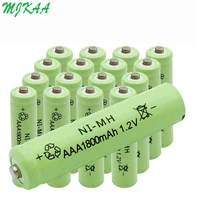 mjkaa 1800mah ni mh 1 2v aaa rechargeable battery 3a batteries for clocks mice computrs toy
