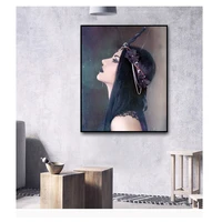 unicorn girl 5d diy diamond painting full square round drill embroidery cross stitch 3d home decor gift