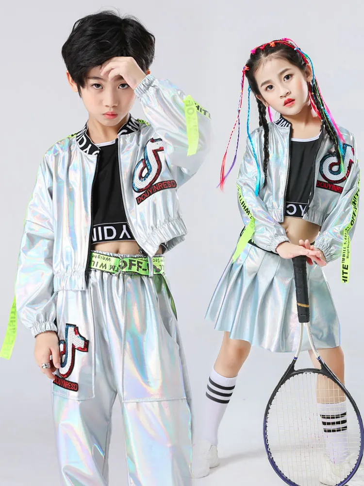 Новинка детская одежда для представлений маленьких мальчиков в стиле хип хоп