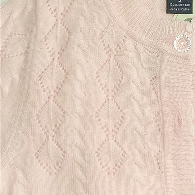 Хлопковая желтая куртка для маленьких девочек 0-24 мес. кардиган свитер и