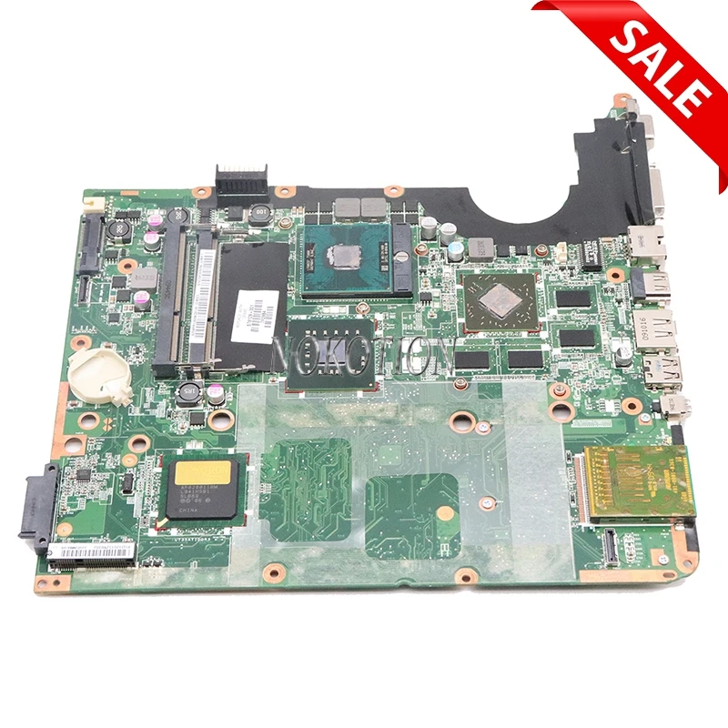 Материнская плата NOKOTION для ноутбука HP Pavilion DV7 578130 001 578129 материнская графическая