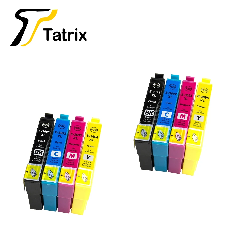 Цветной совместимый картридж для принтера Tatrix T3691 T3692 T3693 T3694 чернильный Epson