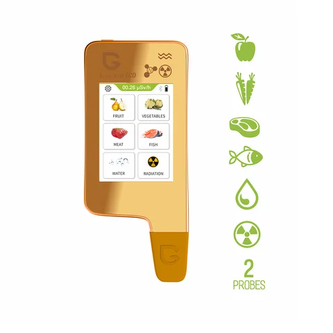 Greentest-ECO6 переносной нитрат-тестер, детектор для экспресс-анализа содержания нитратов в овощах, фруктах и ягодах,свежем мясе, а также качество воды, радиационный фон.Более 64 наименований продуктов,русский дисплей