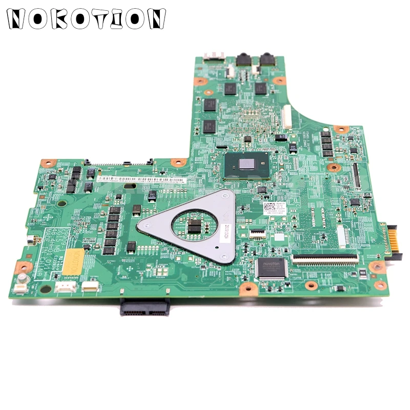 NOKOTION CN-0K2WFF 0K2WFF K2WFF для Dell Inspiron 15R N5010 Материнская плата ноутбука 48.4HH01.011 HM57 HD4650 видеокарта Бесплатный процессор