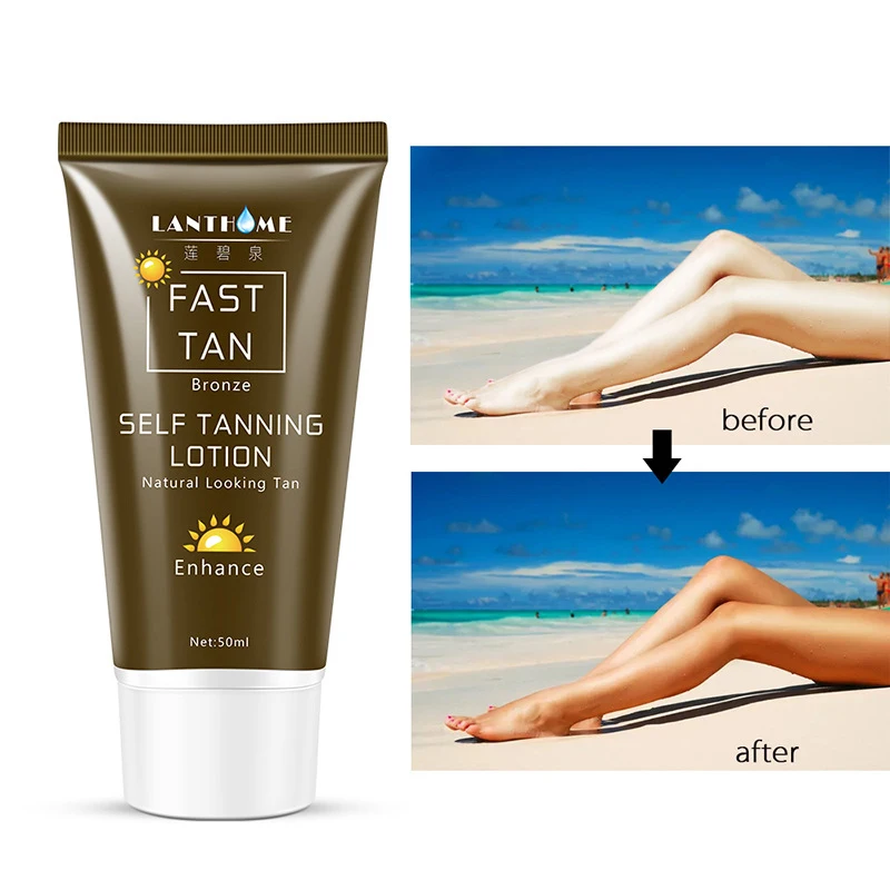 

50ml Tanning Cream Body Tanning Lotion Nourishing Skin and Sun-free Tanning Cream