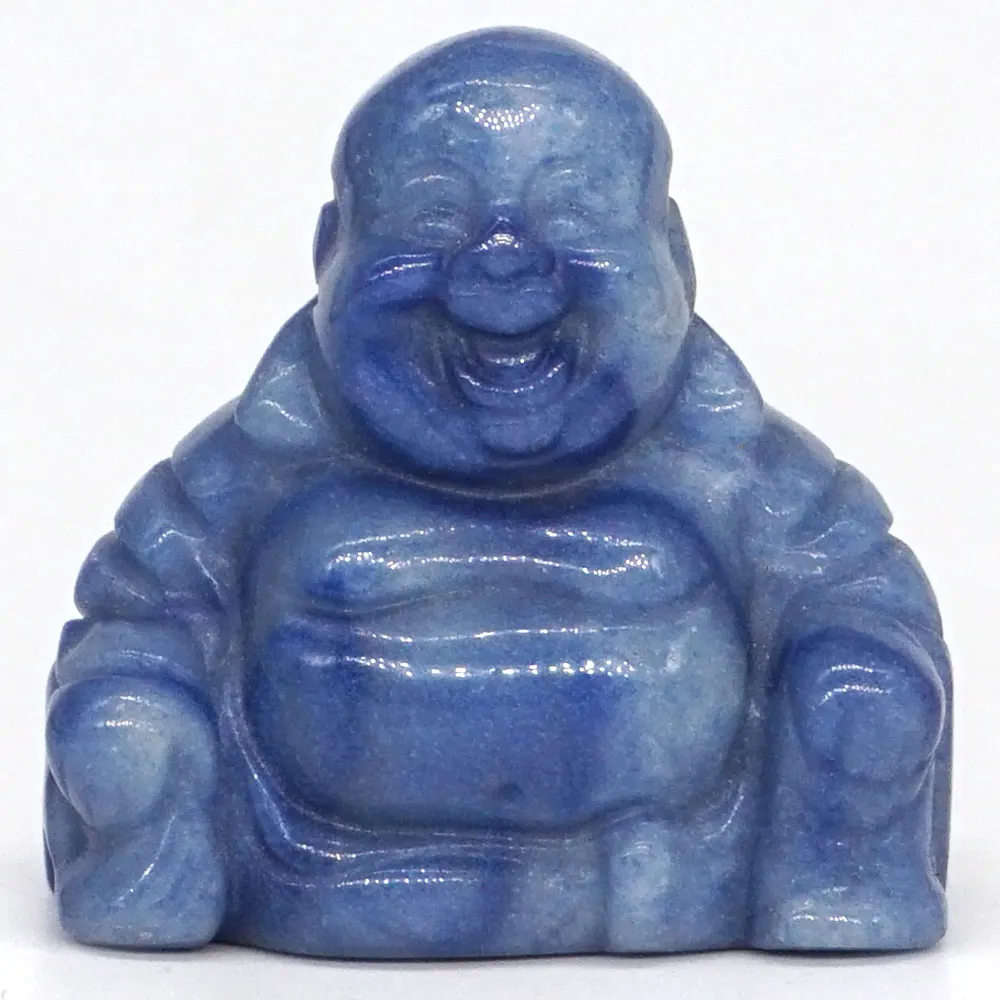 Фото Статуя Будды Maitreya 1,4 дюйма, натуральный драгоценный камень, хрусталь, ручная работа, искусственная чакра, счастливая статуэтка, ремесло, домашний декор №5