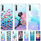 Чехол для Huawei Y8P, 6,3 дюйма, мягкий силиконовый чехол из ТПУ для телефона Huawei y8p 2020 дюйма, блестящий ударопрочный чехол-бампер