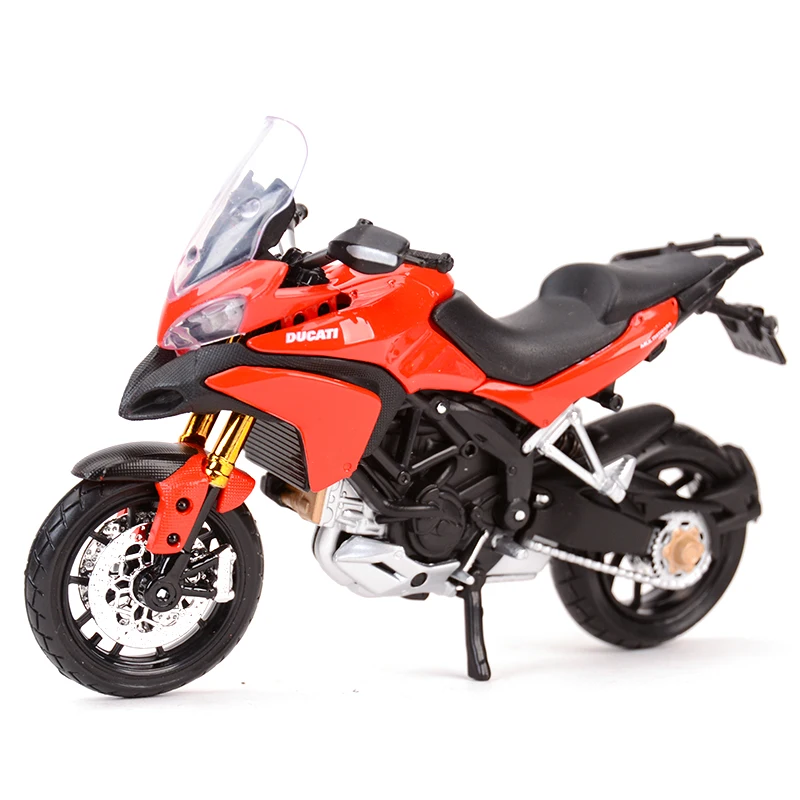 Multistrada 1200S Maisto 1:18 Ducati Diavel Carbon 1199Panigale 1098S 748 848 Hypermotard Monster Supersport S литая под давлением модель мотоцикла из сплава игрушка - Цвет: Multistrada 1200S
