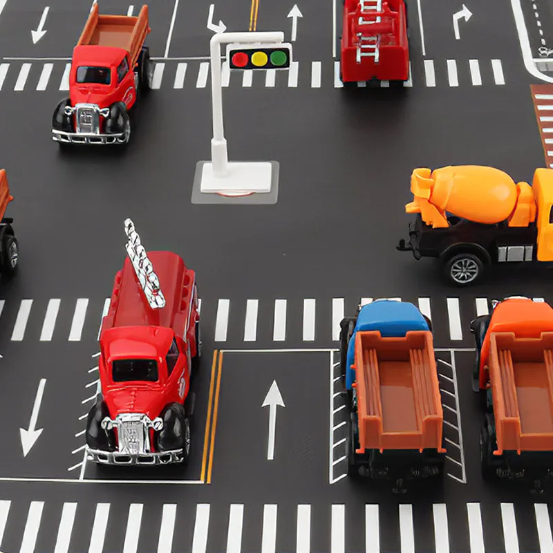 Детские игрушки сделай сам для парковочной карты с автомобилями игровые коврики