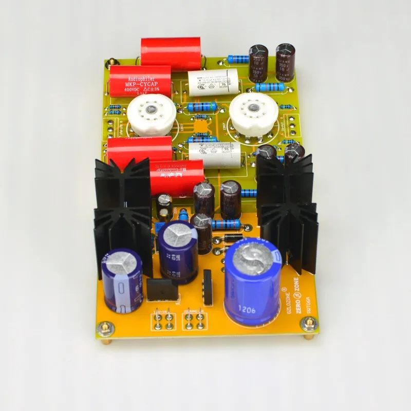 Hifi PRT-06A 12AX7 +12AT7 Tube preamplifier board / Kit Pcb base on MATISSE preamp circuit | Электроника