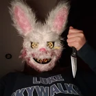 Демон зайчик телефон кровавый убийца Кролик маска Тедди мишка Хэллоуин плюшевая Косплей ужасная маска для детей взрослых 2021