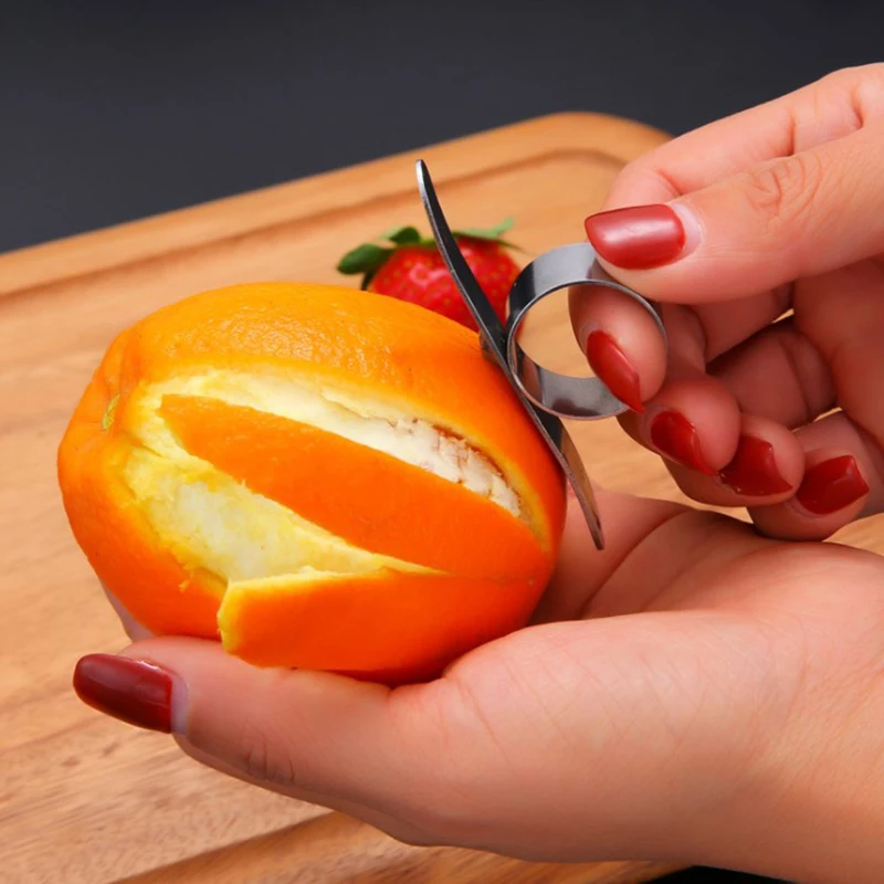 

Нож для чистки апельсинов из нержавеющей стали, 1 шт.