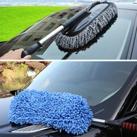 car duster multipurpose microfiber wash brush vehicle interior and exterior cleaning kit with extendable handle for car or home