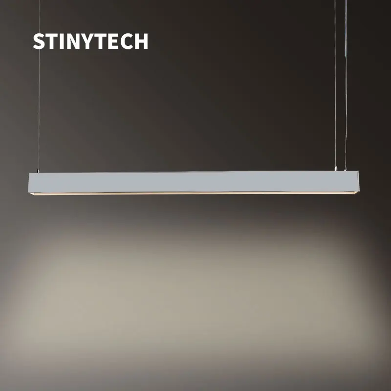 

Бесшовное соединение STINYTECH, алюминиевый прожектор, линейный светодиодный шнур, подвесное освещение, 36 Вт, офисное коммерческое светодиодны...