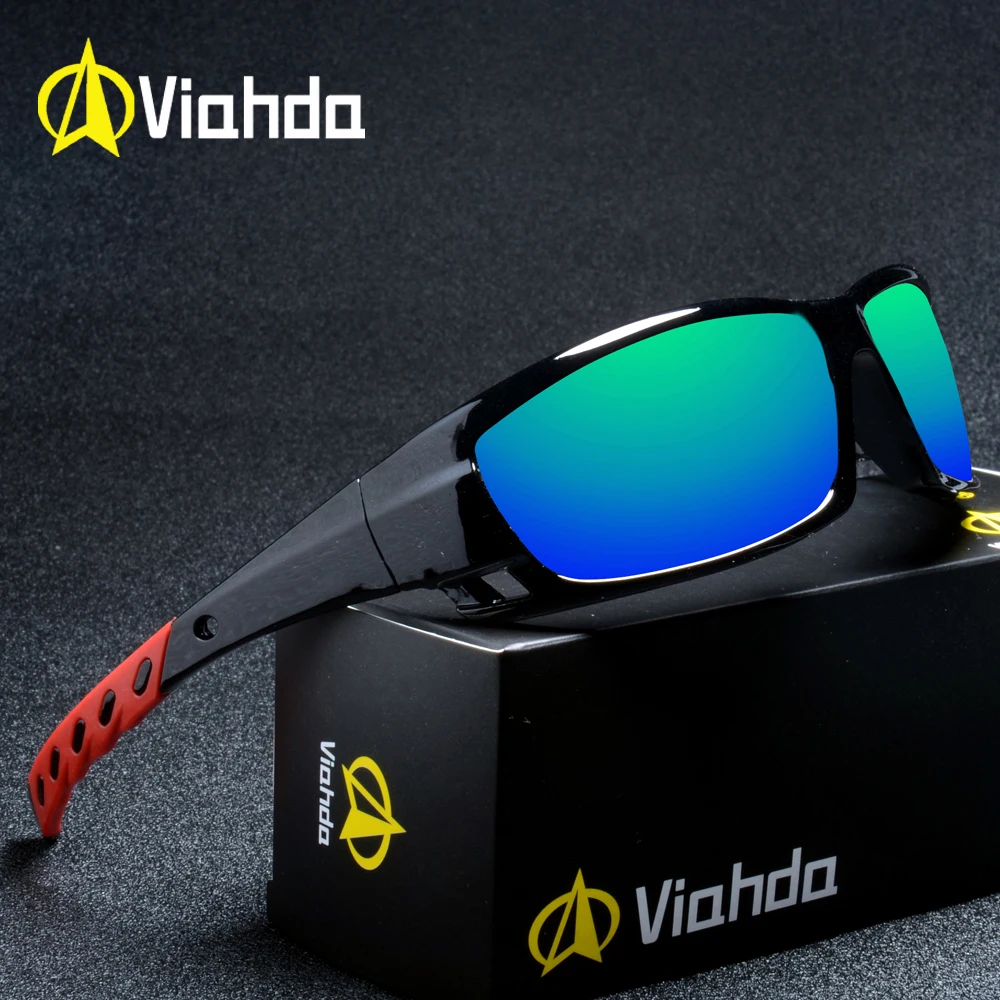 

VIAHDA Fashion Polarized Sunglasses Men Brand Design Mirror Sport Luxury Vintage Male Sun Glasses For Men Driver Shades Oculos