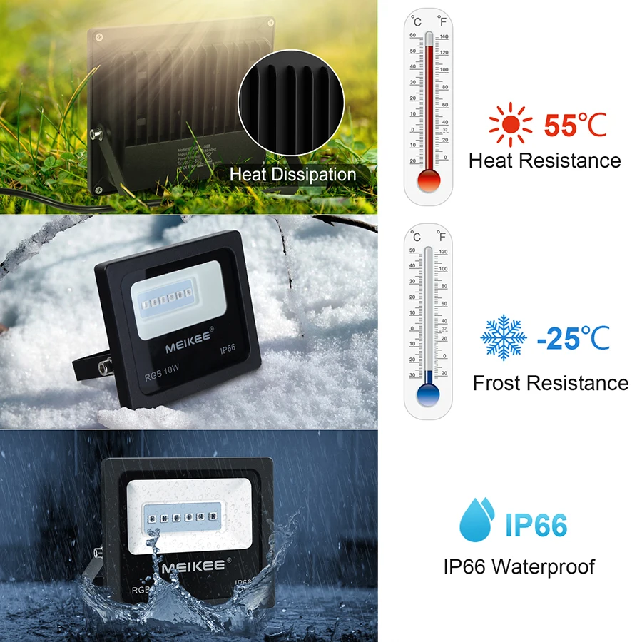 10 Вт RGB Светодиодный прожектор светильник AC100-240V водонепроницаемый Светодиодный прожектор светильник s Открытый Точечный светильник s поисковый светильник s с пультом дистанционного управления для улицы сада